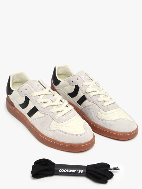 Sneakers Goal Uit Leder Coolway Wit men 8613595 ander zicht 1