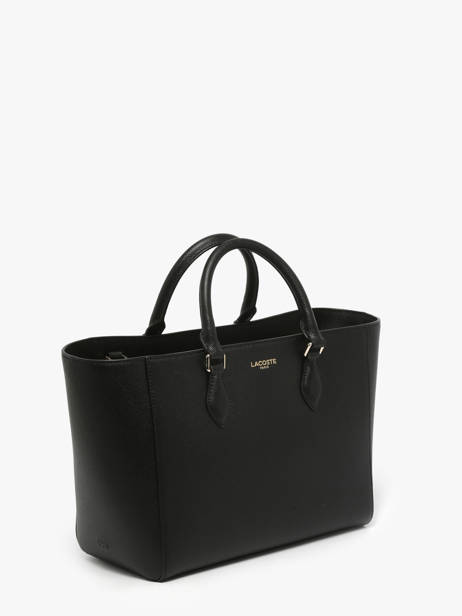 Handtas Champs Elysee Leder Lacoste Zwart champs elysee NF5102PH ander zicht 1