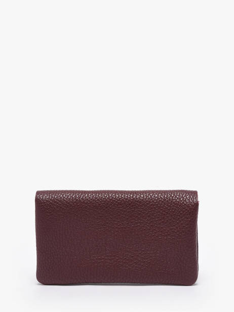 Portemonnee Leder Milano Rood caviar CA23113 ander zicht 2