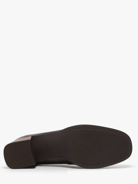 Derby Veterschoenen Met Hak Cristel Uit Leder Dorking Rood women D9437 ander zicht 4