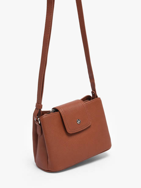 Cross Body Tas Maya Hexagona Bruin maya 2120204 ander zicht 2