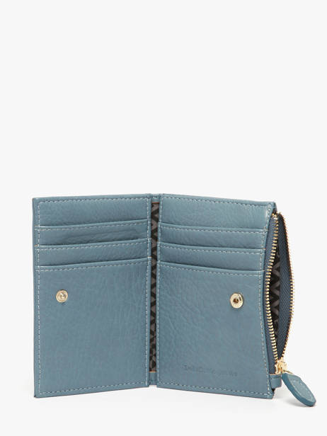 Portefeuille Zip Lulu castagnette Blauw zip CAPOR036 ander zicht 1
