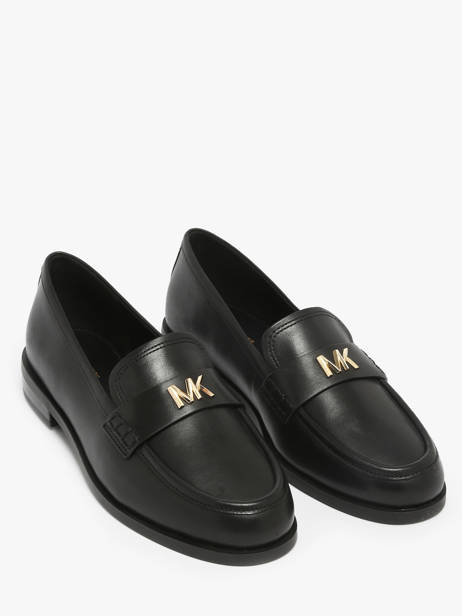 Slippers Uit Leder Michael kors Zwart women XFP1L001 ander zicht 1