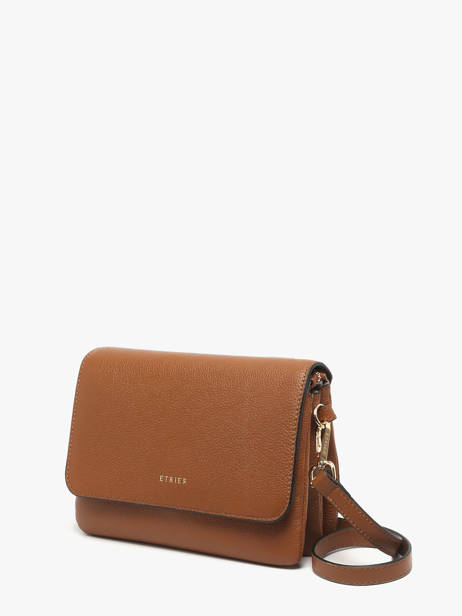 Cross Body Tas S Tradition Leder Etrier Beige tradition ETRA207S ander zicht 2