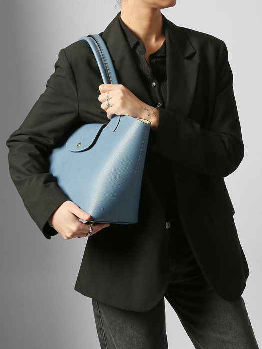 Longchamp Epure Schoudertas Blauw