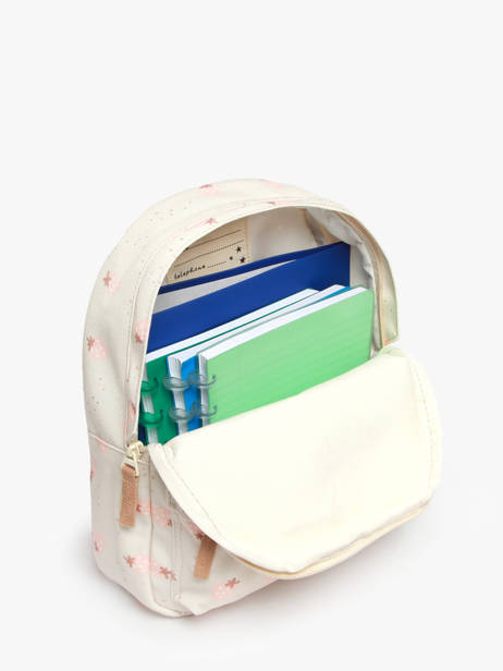 Mini Rugzak Kidzroom Wit paris picture this 3382 ander zicht 3