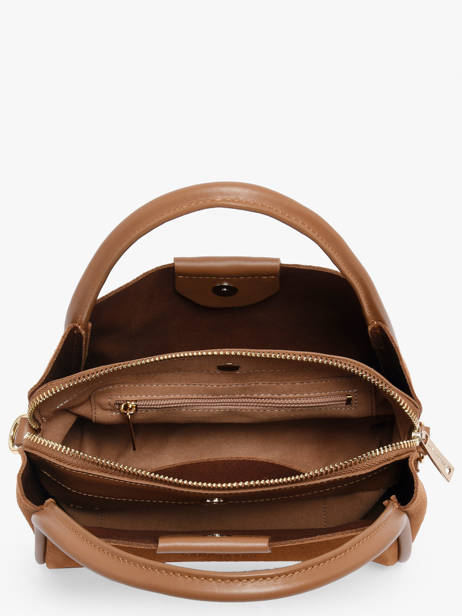 Handtas Suede Ida Leder Lancaster Bruin suede ida 100 ander zicht 3
