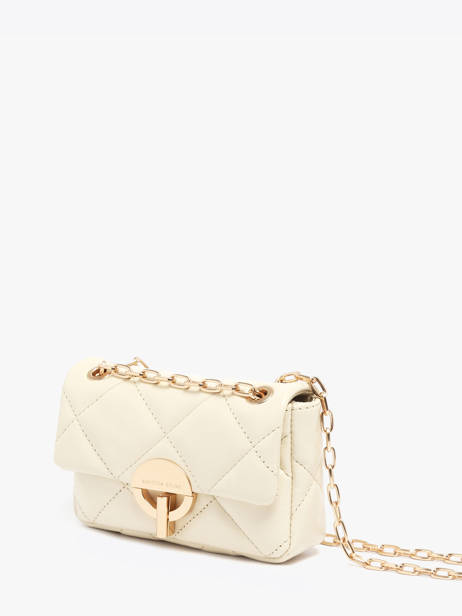 Cross Body Tas Nano Moon Leder Vanessa bruno Beige moon 84V40326 ander zicht 2