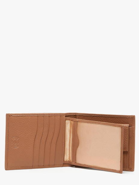 Portefeuille Caviar Leder Crinkles Bruin caviar 14023 ander zicht 1