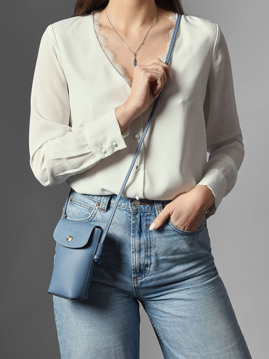 Longchamp Epure Schoudertas Blauw