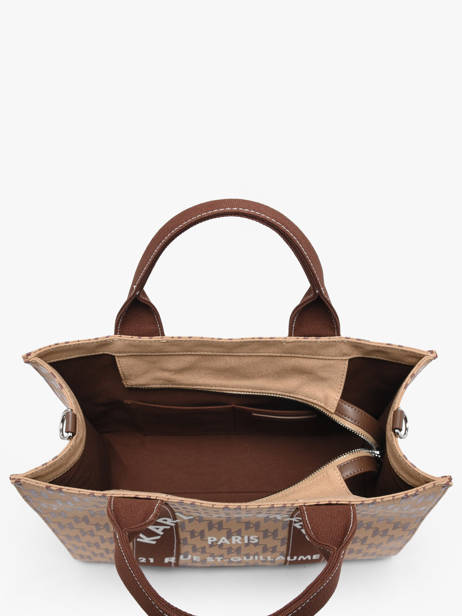 Handtas Rsg Katoen Karl lagerfeld Beige rsg B1W50021 ander zicht 3