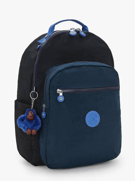 Rugzak 1 Compartiment Kipling Blauw back to school / pbg PBGI5140 ander zicht 2