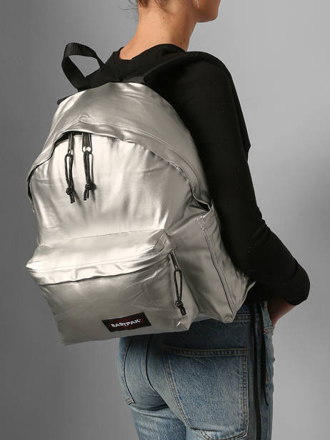 Rugzak Day Pak'r 1 Compartiment Eastpak Zilver authentic EK0A5BG4 ander zicht 1