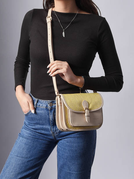 Cross Body Tas Capri Hexagona Geel capri 4020263 ander zicht 1