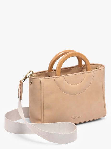 Handtassen S Crocus Woomen Beige crocus WCRO01 ander zicht 1