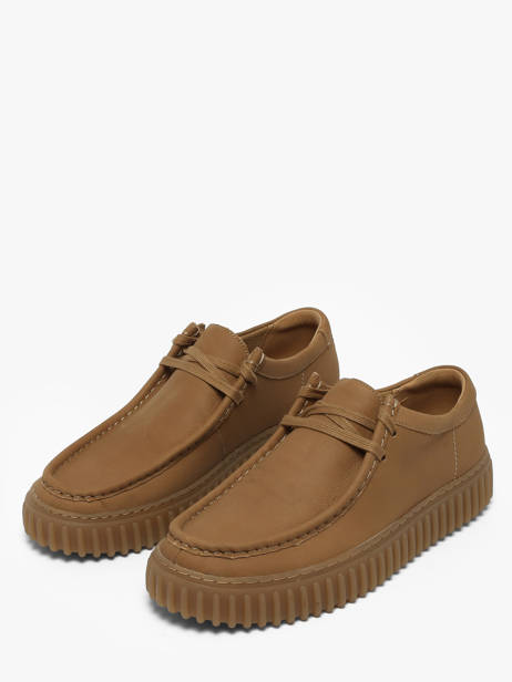 Derby Veterschoenen Uit Leder Clarks Bruin men 26186161 ander zicht 2