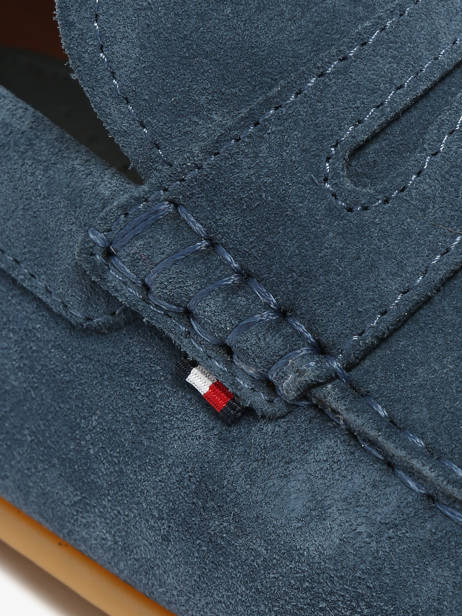 Mocassins Uit Leder Tommy hilfiger Blauw men 5789DBZ ander zicht 2