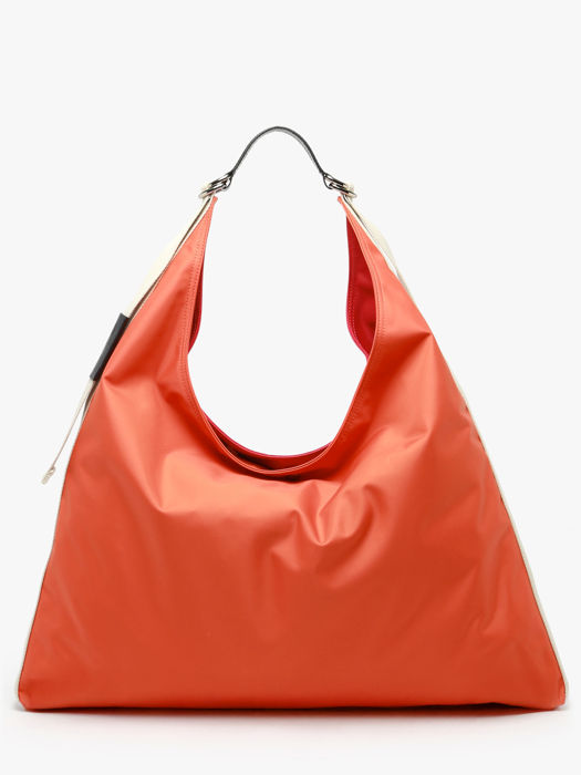Longchamp Re-play nylon Schoudertas Oranje