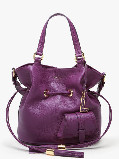 Bucket Bag M Premier Flirt Leder Lancel Violet premier flirt A10110 ander zicht 2