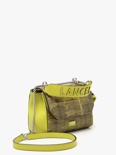Cross Body Tas S Ninon Ayers Leder Lancel Groen ninon A14013 ander zicht 2