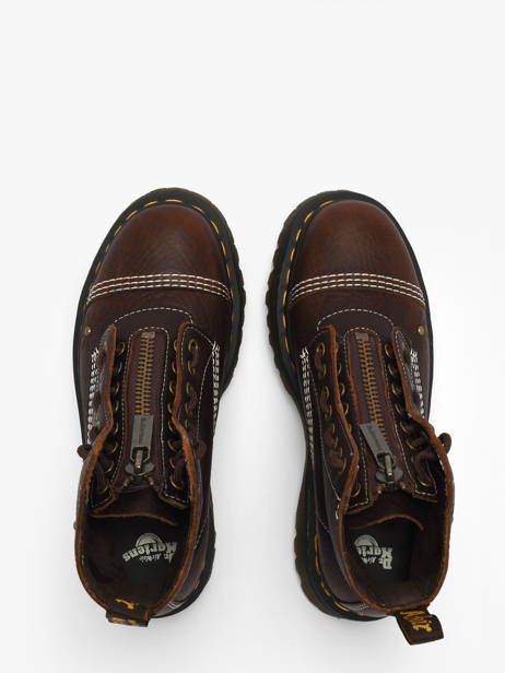 Boots Sinclair Flower Uit Leder Dr martens Bruin women 42818200 ander zicht 3