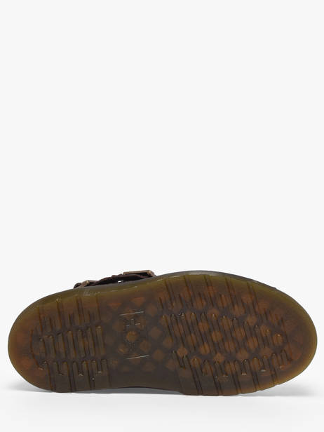 Sandalen Wrenlie Uit Leder Dr martens Bruin women 31524201 ander zicht 4