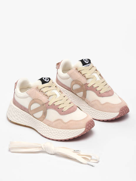 Sneakers Uit Leder No name Roze women VEKSDS02 ander zicht 1