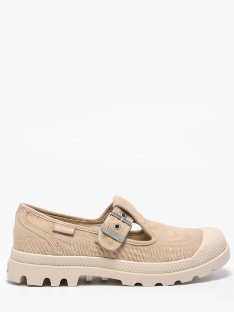 Derby Veterschoenen Palladium Beige women 94475298