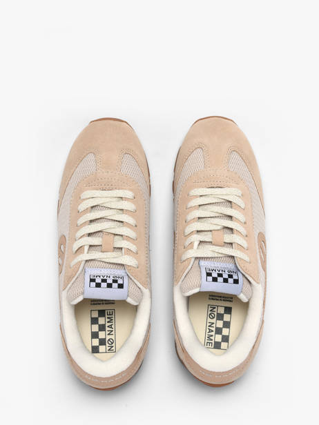 Sneakers No name Beige women HRMSNABR ander zicht 3