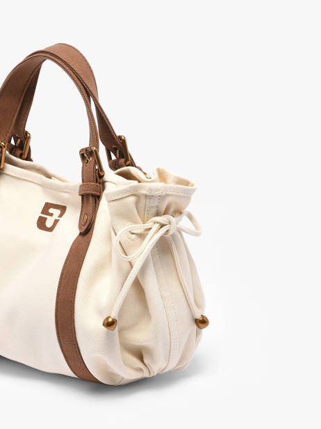 Cross Body Tas Canvas Katoen Gerard darel Wit canvas DDS67450 ander zicht 4