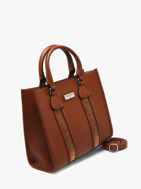 Handtas Clarence Ted lapidus Bruin clarence AV51101 ander zicht 2