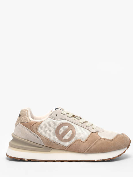 Sneakers Uit Leder No name Beige women IPME0404