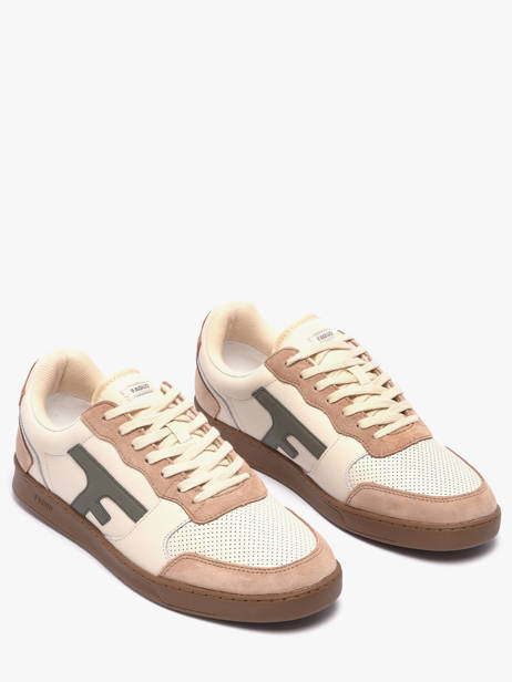 Sneakers Uit Leder Faguo Beige men 26CG3202 ander zicht 1