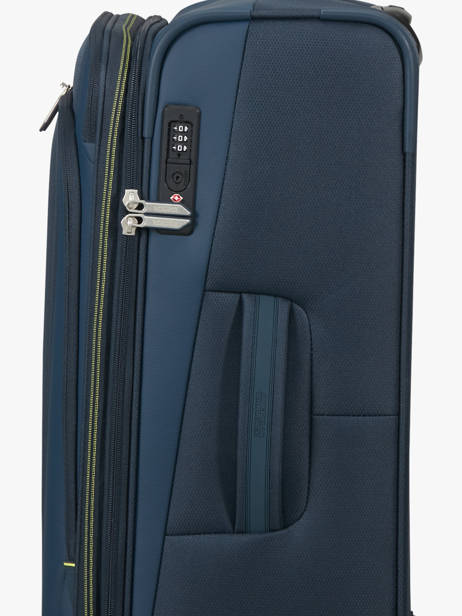 Soepele Reiskoffer Wanderlite American tourister Blauw wanderlite 158078 ander zicht 1