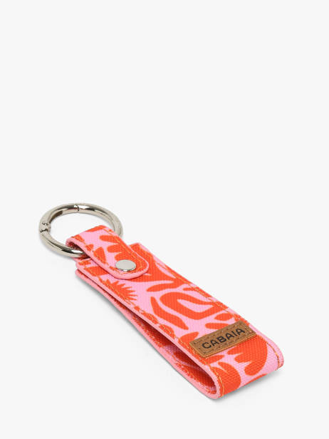 Sleutelhanger Cabaia Roze accessoire KEYCHAIN ander zicht 1