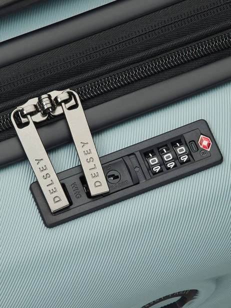 Handbagage Delsey Groen air armour 800 ander zicht 1