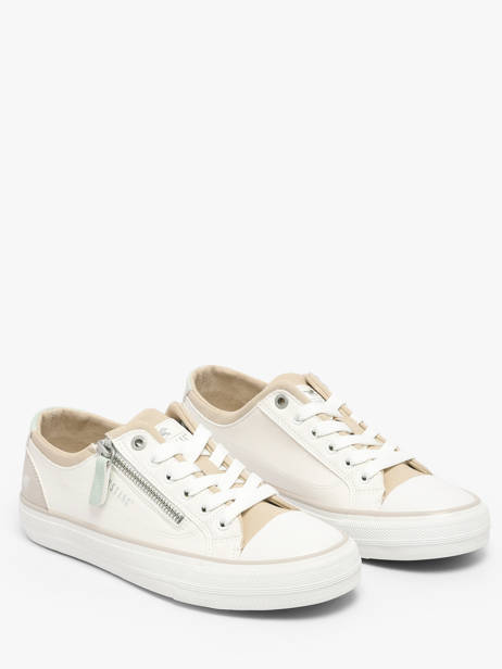 Sneakers Mustang Wit women M0222010 ander zicht 1