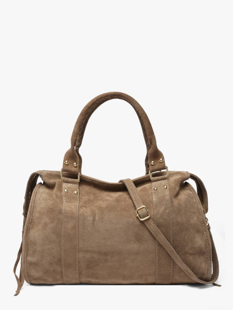 Schoudertas A4 Formaat Velvet Milano Bruin velvet VE24095O ander zicht 3