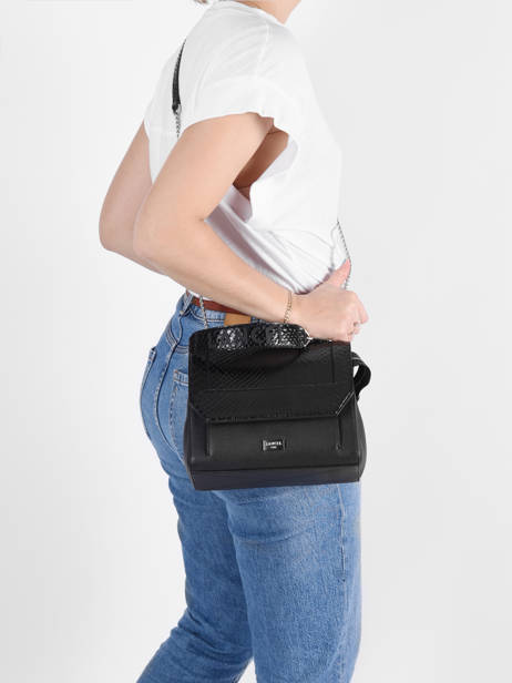 Handtas M Ninon Python Lancel Zwart ninon A09370 ander zicht 2